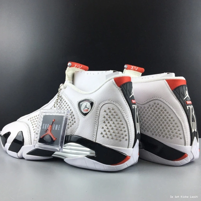 Air Jordan White 14 Retro BV7630-106 0801
